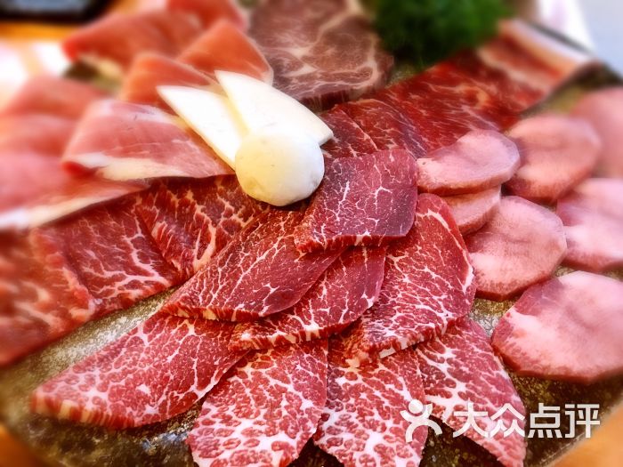 炭与炭韩国料理(水璟唐店)精品牛肉拼盘图片 - 第982张