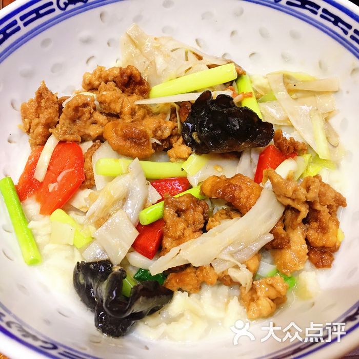 老西安三鲜煮馍莲菜炒肉煮馍图片-北京小吃快餐-大众点评网