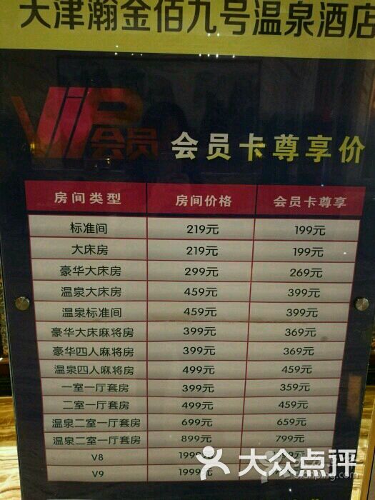 瀚金佰九号温泉酒店-图片-天津酒店-大众点评网