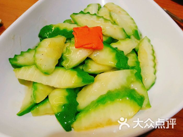 酸梅酱炒云南小瓜