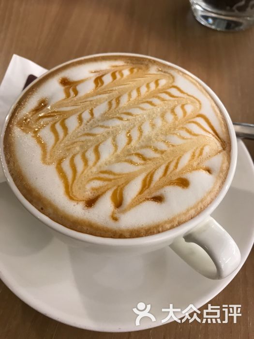 咖啡陪你caffe bene(解放碑日月光店)焦糖玛奇朵图片 第2张