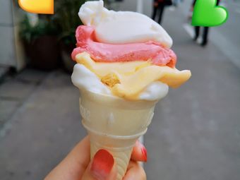 白桃冰淇淋情有千千黏麻糬冰淇淋火锅冰品|中山路/轮渡575条评价|人均