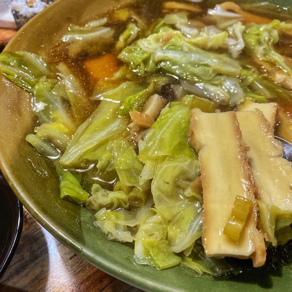甘蓝烩锅饼