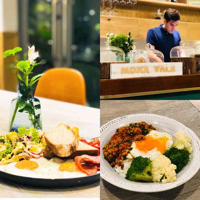 新元素餐厅(万象城购物中心店"很清新的环境与轻食主题相呼应,一年