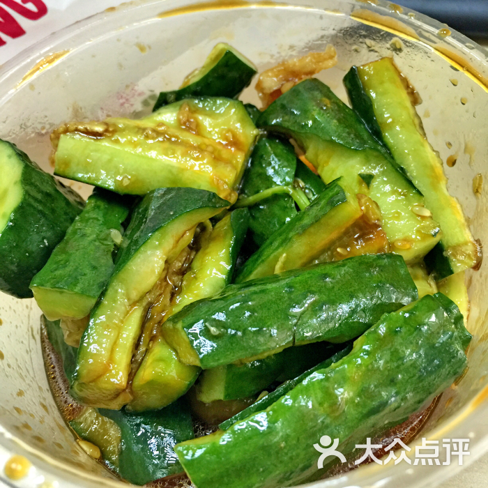 绿盒子蒸饺(金地广场店)凉拌黄瓜图片 - 第5张