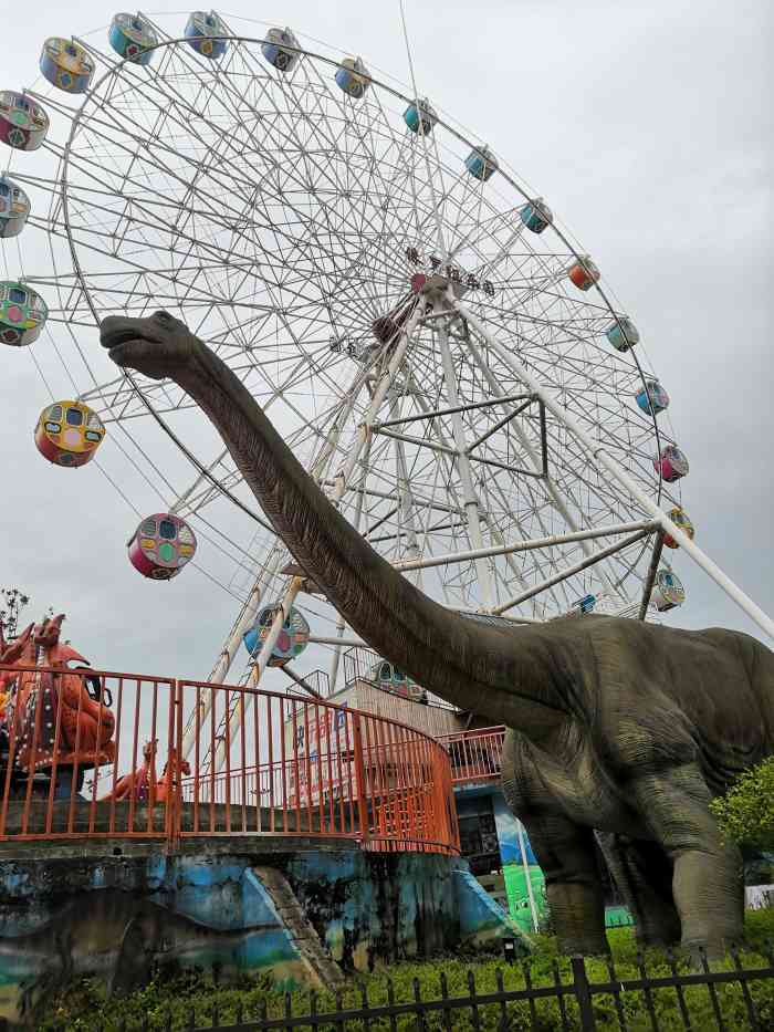 广安侏罗纪乐园-"这个游乐场算广安比较大的游乐场,之