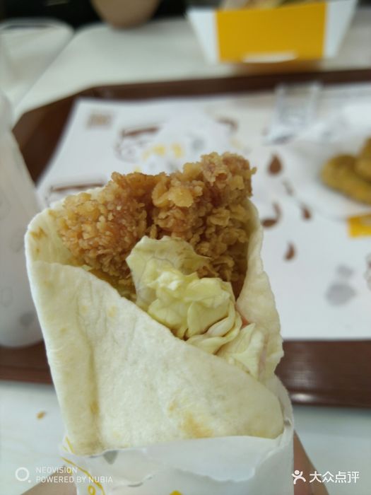 华莱士鸡肉卷图片 - 第2张