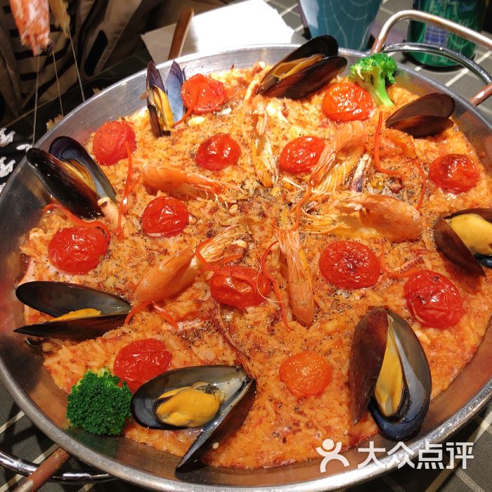 意大利海鲜红烩饭