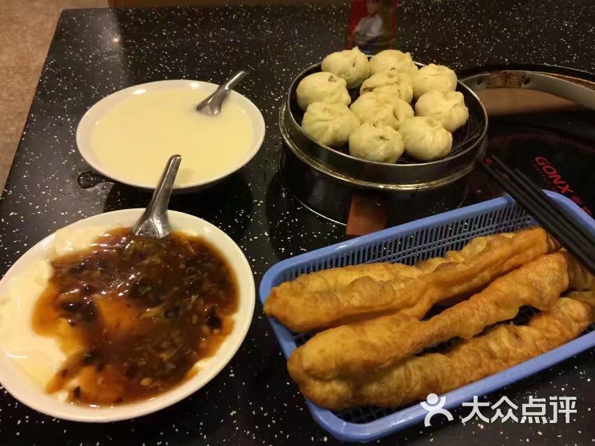 香脆油条豆腐脑图片 - 第1张