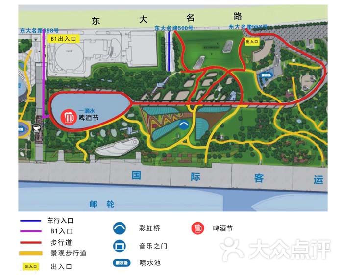 尚9·北外滩第一届啤酒节路线图图片 - 第10张