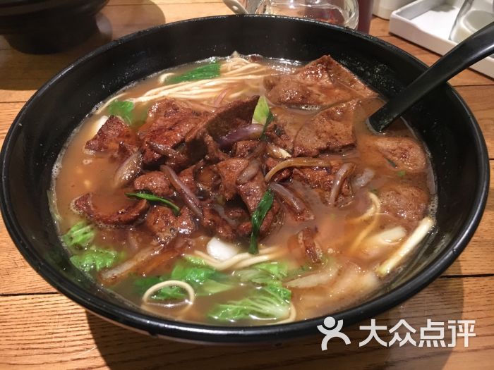 弄面(杭州大厦城市广场店)猪肝腰花干拌面图片 - 第1张