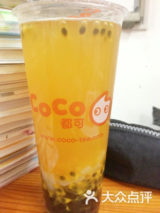 coco都可(老虎城店)百香果双响炮图片 第2张