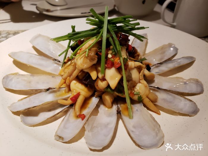 雁舍 湘食·茶点(三里屯店)凉拌蛏子图片 - 第1张