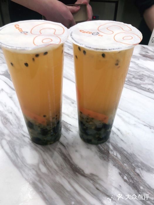 coco都可(顺义金街店)百香果双响炮图片