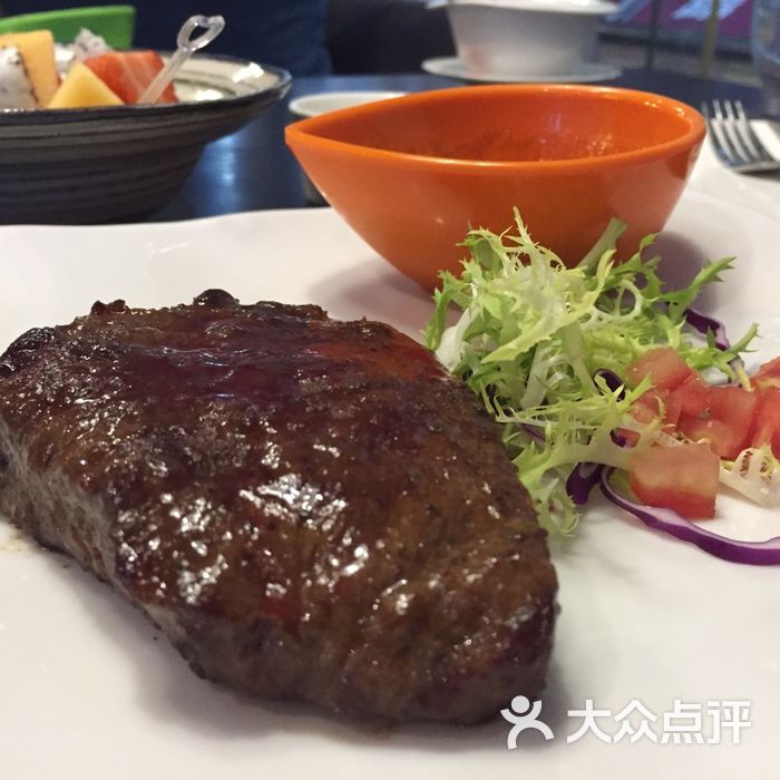 心海贝超级牛扒果木烤超级牛霖扒图片-北京西餐-大众