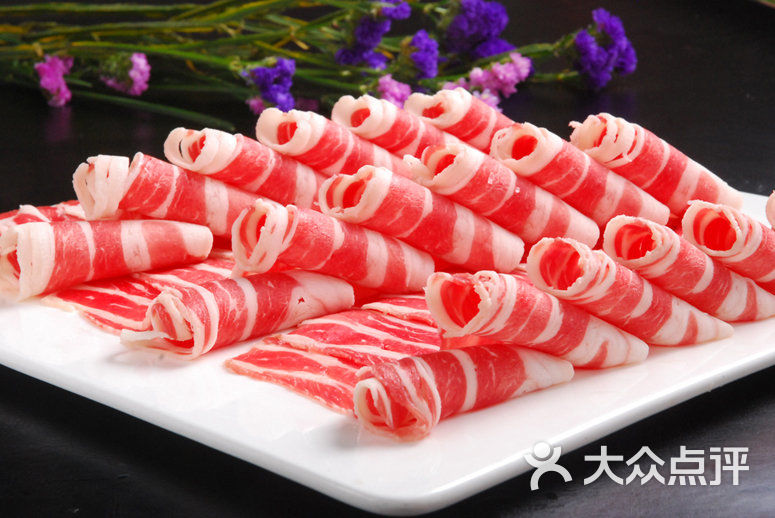 蜀都尚品火锅精品羊肉卷图片 第55张