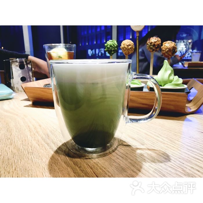 纯绿茶拿铁