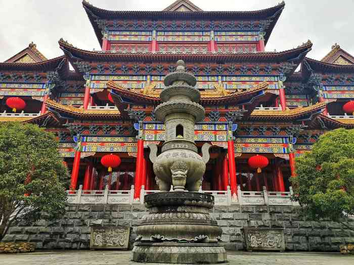 惠水九龙禅寺-"我们是从贵阳搭顺风车过去的九龙禅寺.