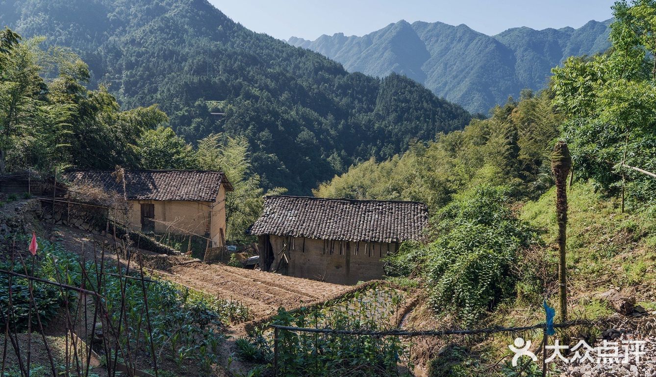 西坑村水墨山水诗画般的高山古村