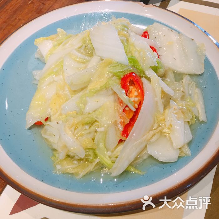 挑食|海鲜餐厅(老店)-素炒白菜图片-鼓浪屿美食-大众