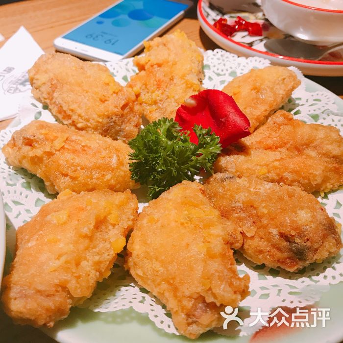 新白鹿餐厅(银泰百货店-蛋黄鸡翅图片-杭州美食-大众点评网