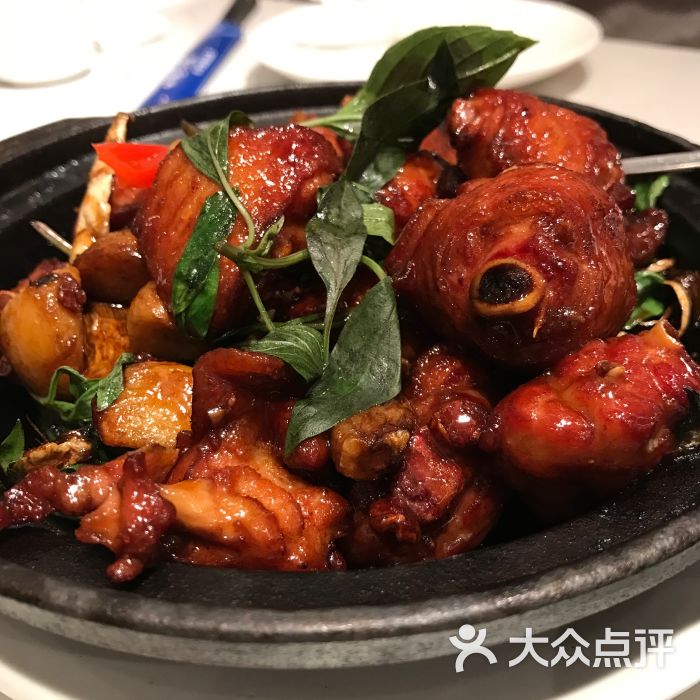 鹿港小镇(华润万象汇店-三杯鸡-菜-三杯鸡图片-密云区美食-大众点评