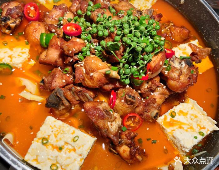 白总管藤椒豆花鸡(中原万达店)图片 第250张