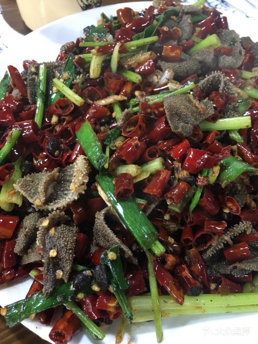 火爆毛肚