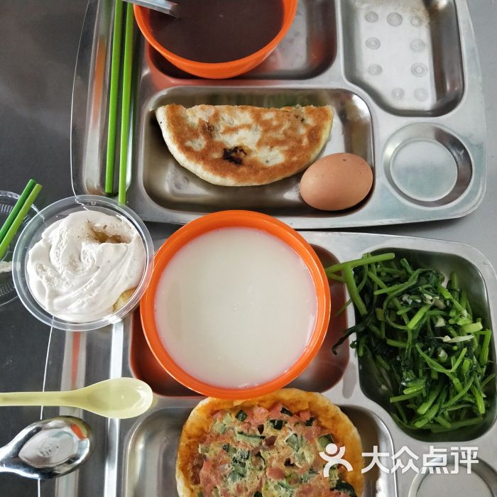 大连海事大学第五食堂早餐图片 - 第1张