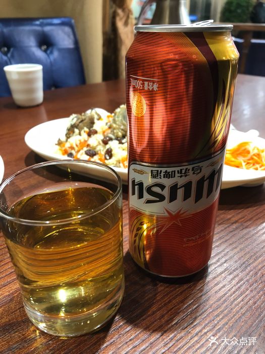 海尔巴格一甸丝路新疆餐厅乌苏啤酒图片 - 第1张
