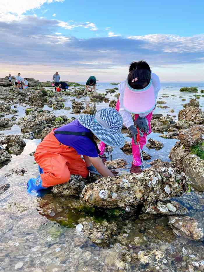 小石岛钓鱼赶海公园"挺适合看日落的,别的没觉得怎么样.