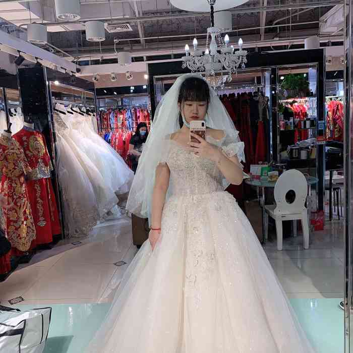 太美丽婚纱礼服(百荣世贸商城店)-"是看了大众点评去