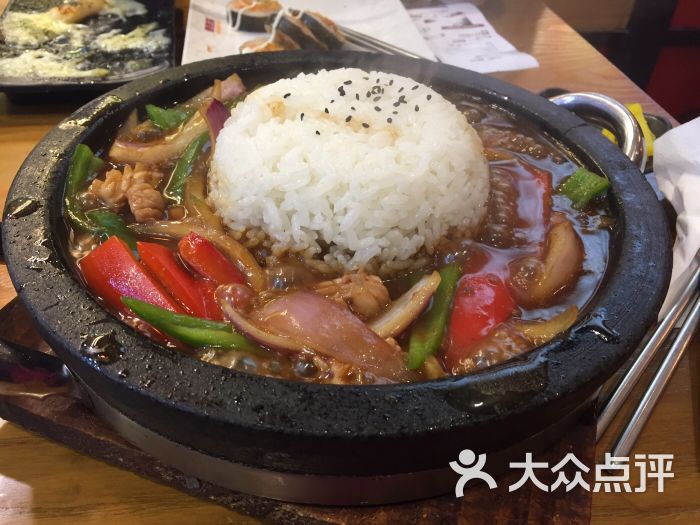 鱿鱼铁板饭