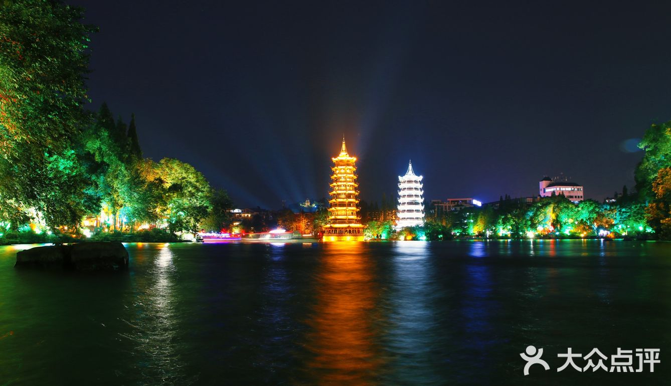 桂林两江四湖夜景