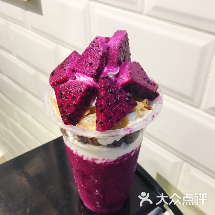 滋物库水果甜品 just fruit(江南新地店)火龙果水果杯图片 - 第419张