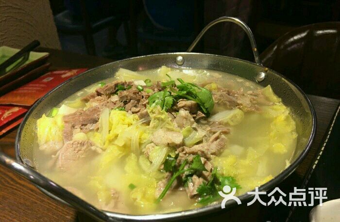 回乡缘西域餐厅(百联嘉定购物中心店)白菜豆腐炖羊肉图片 第541张