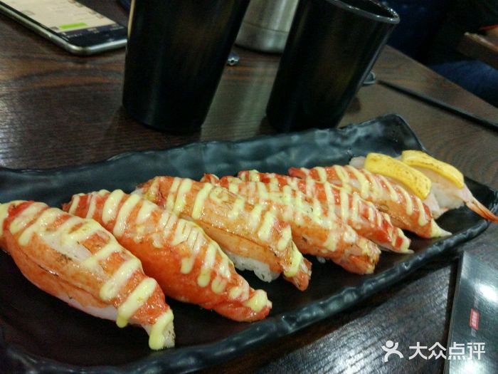 吉兆火炙寿司(优托邦奥体店)火炙蟹棒寿司图片