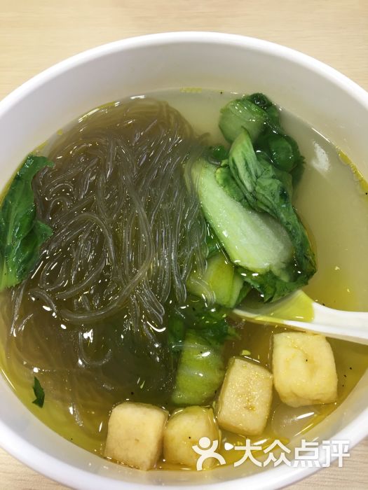 油豆腐粉丝汤