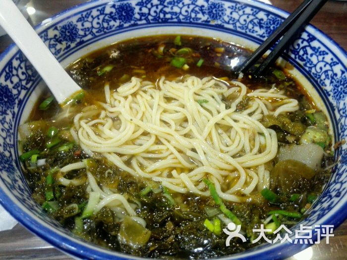 马家楼中国兰州牛肉拉面酸菜牛肉面图片 第5张