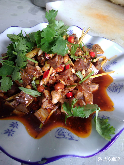 汪老四羊肉汤馆-凉拌腱子他,肉图片-简阳市美食-大众点评网