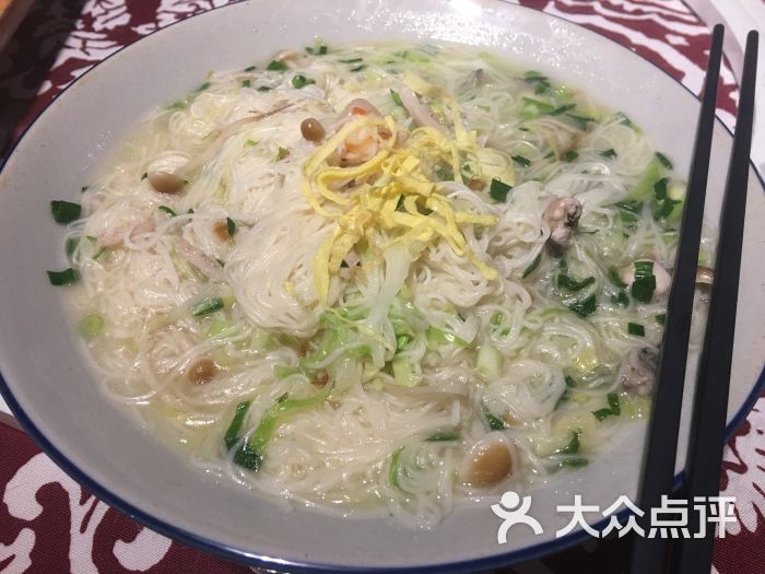 鸡汁面线