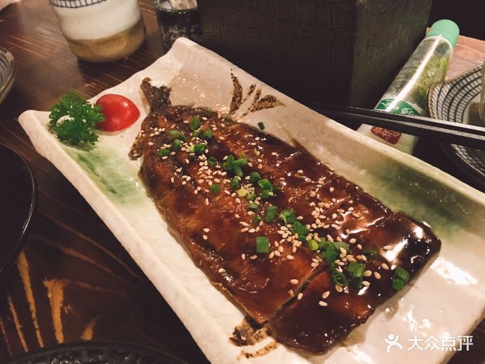 小川料理(街道口店)蒲烧竹刀鱼图片 - 第1张