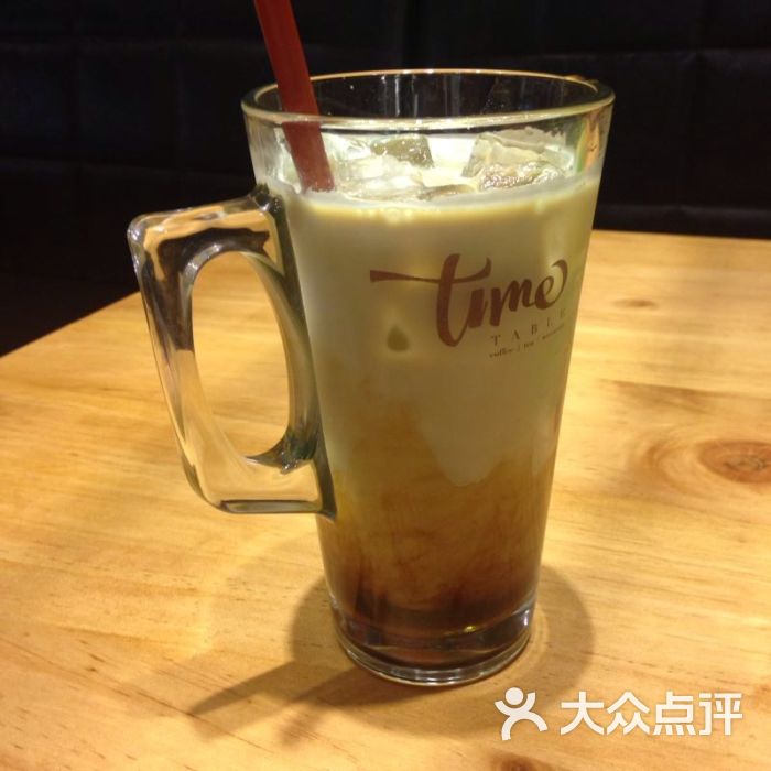 蓝带牛奶冰咖啡