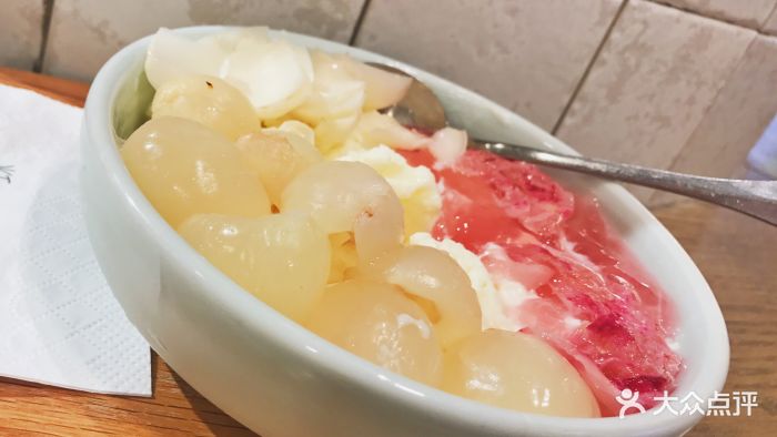 宝珠酒酿酸奶(龙之梦购物中心店)玫瑰荔枝百合雪酪图片 第335张