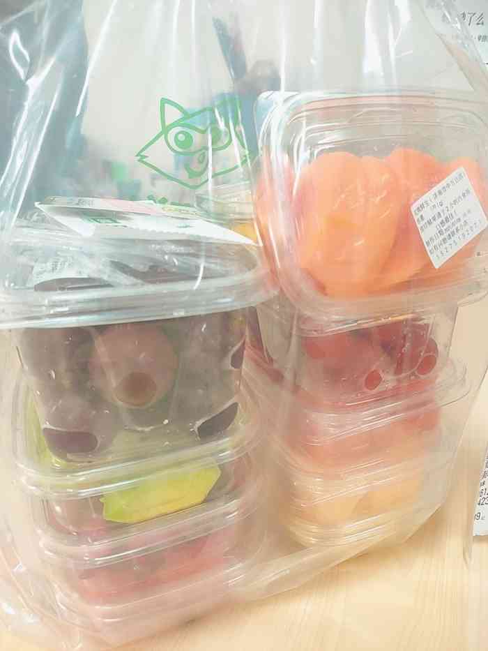 浣熊鲜生·水果·果切·果捞(济南万达店"新鲜的芒果92,多汁的