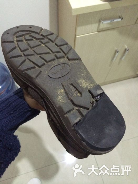 雪靴补鞋底后脚跟