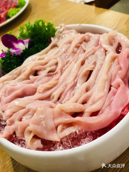 玖斤油鹅肠火锅(领事馆店)金牌九尺鸭肠图片