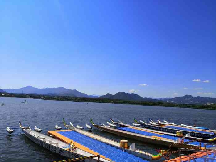 青龙湖水上游乐园"去青龙湖公园的主要目的不是为了游山玩水.