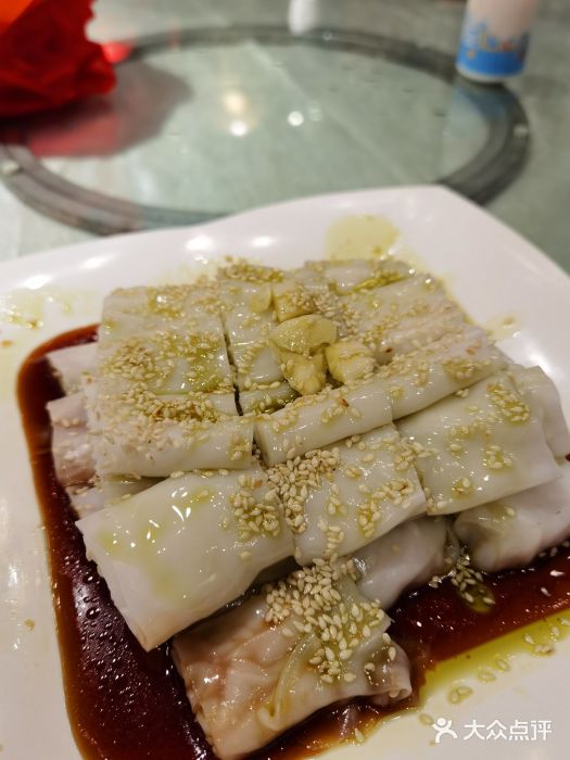 韭菜油淋吴川粉皮