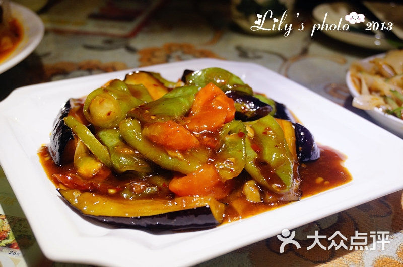 虎皮辣子烧茄子